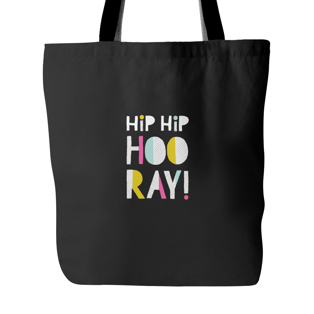 Hip hip Hooray tote bag