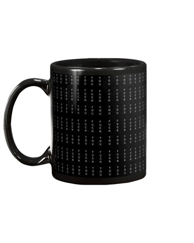 Fuck You Pinstripe mug inspired by Conor Mcgregor