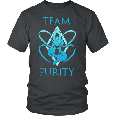 Team Purity - Mystic Tshirt Stay true to the blue! - ifrogtees