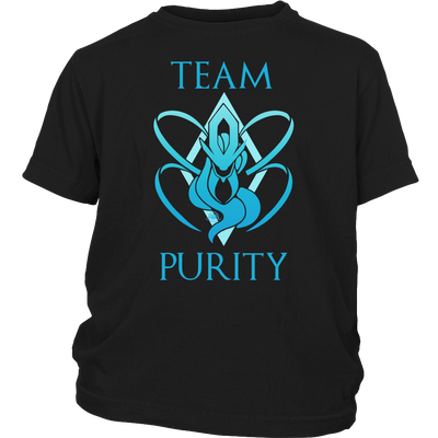 Team Purity - Mystic Tshirt Stay true to the blue! - ifrogtees