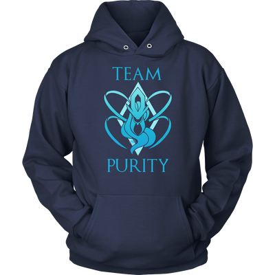 Team Purity - Mystic Tshirt Stay true to the blue! - ifrogtees