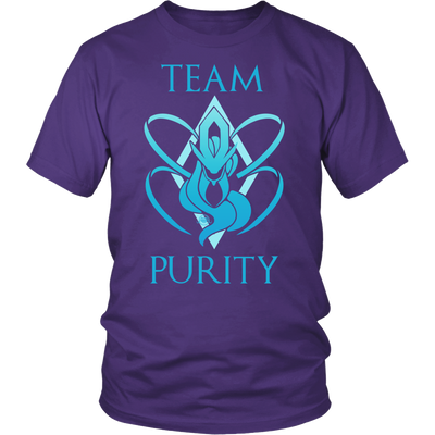 Team Purity - Mystic Tshirt Stay true to the blue!