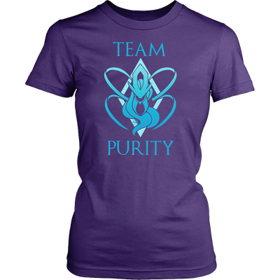 Team Purity - Mystic Tshirt Stay true to the blue! - ifrogtees
